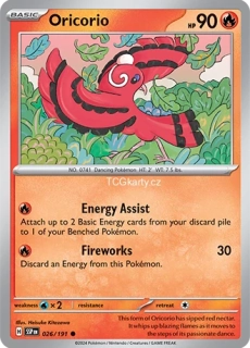 Oricorio SSP - Reverse Holo
