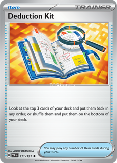 Deduction Kit SSP - Reverse Holo