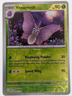 Venomoth 151 - Reverse Holo