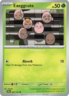 Exeggcute SSP - Reverse Holo