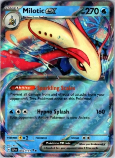 Milotic Ex - Double Rare
