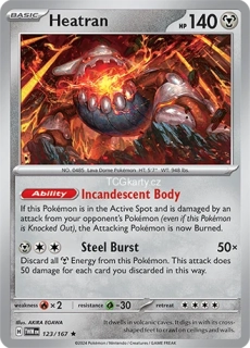 Heatran TWM - Reverse Holo