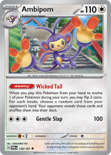 Ambipom TWM - Reverse Holo