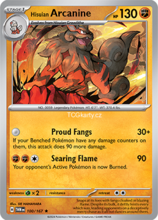 Hisuian Arcanine TWM - Holo