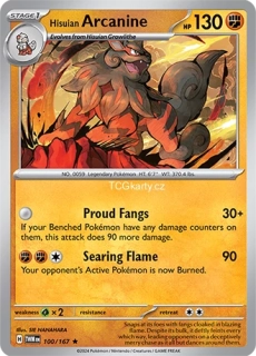 Hisuian Arcanine TWM - Reverse Holo