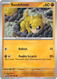 Sandshrew TWM - Reverse Holo
