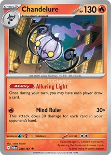 Chandelure TWM -  Holo