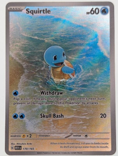 Squirtle 151 - Illustration Rare