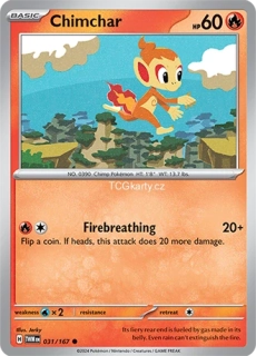 Chimchar TWM -  Reverse Holo