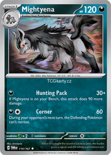 Mightyena TWM - Reverse Holo