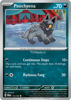 Poochyena TWM - Reverse Holo