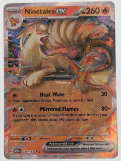 Ninetales EX 151 - Double Rare