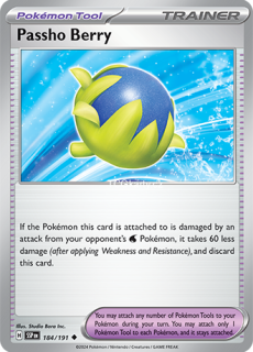 Passho Berry SSP - Reverse Holo