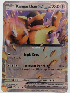Kangaskhan EX 151 - Double Rare