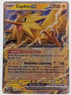 Zapdos EX 151 - Double Rare