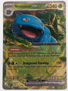 Venusaur EX 151 - Double Rare
