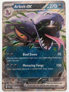 Arbok EX 151 - Double Rare