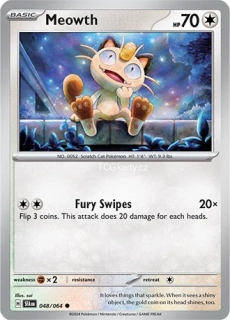 Meowth - Reverse Holo