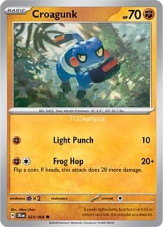 Croagunk - Reverse Holo