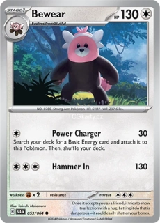 Bewear - Reverse Holo