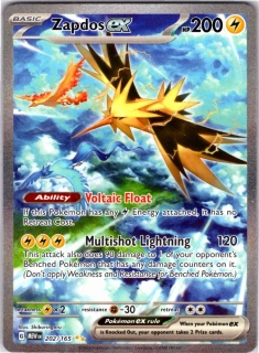 Zapdos ex - Special Illustration Rare