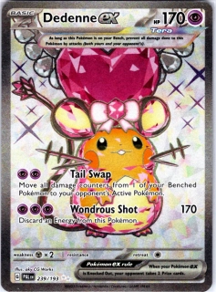 Dedenne ex Pal - Ultra Rare