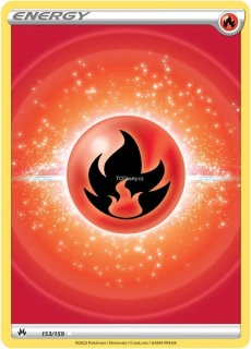 Fire Energy - Holo Ultra Rare