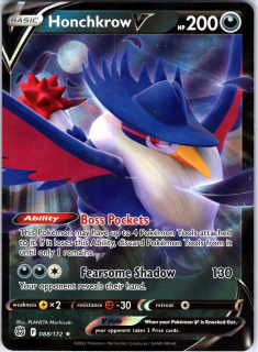 Honchkrow V - Ultra Rare