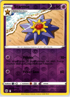 Starmie - Reverse Holo