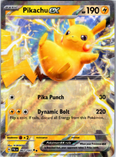 Pikachu Ex - Pal - Double Rare
