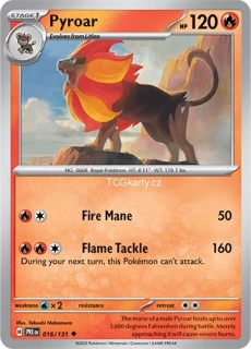 Pyroar PRE - Reverse Holo