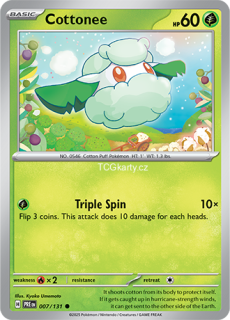 Cottonee PRE - Reverse Holo