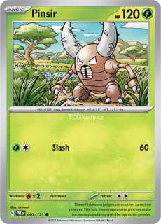 Pinsir PRE - Reverse Holo