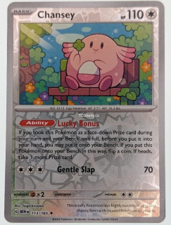 Chansey 151 - Reverse Holo
