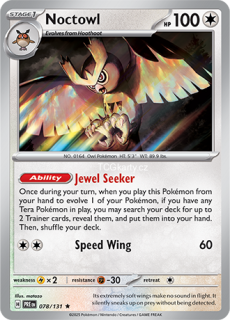 Noctowl PRE - Holo