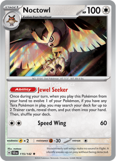 Noctowl - Holo