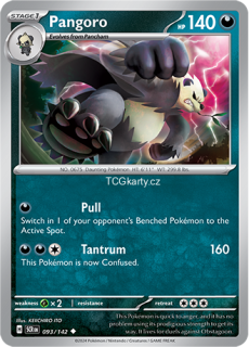 Pangoro - Reverse Holo