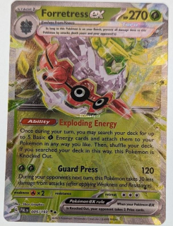 Forretress Ex - Pal - Double Rare