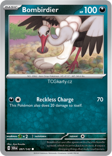 Bombirdier - Reverse Holo