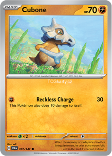 Cubone - Reverse Holo