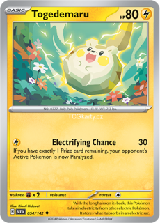 Togedemaru - Reverse Holo