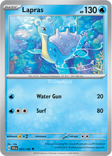 Lapras - Reverse Holo