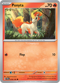 Ponyta - Reverse Holo