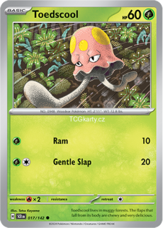 Toedscool - Reverse Holo