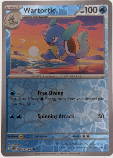 Wartotle 151 - Reverse holo