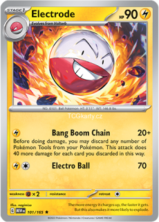Electrode 151 - Reverse Holo