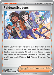 Paldean Student Paf - Reverse Holo