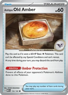 Antique Old Amber 151 - Reverse Holo