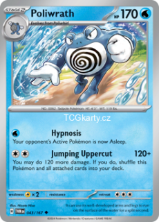 Poliwrath TWM - Reverse Holo