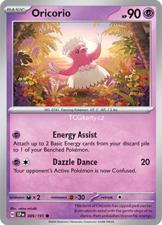 Oricorio SSP - Reverse Holo